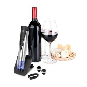 Kalorik 2-in-1 Wine Opener and‎ Preserver - Stainless Steel - New In Box